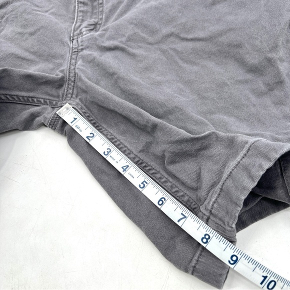 CARHARTT Men's Gray Relaxed Fit Casual Flat Front Shorts Size 40 - Picture 9 of 11